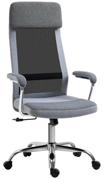 Vinsetto ergonomikus irodai szék, állítható magasságú, 65x60x119-129cm
