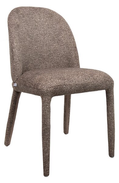 King Home TUYA szék barna poliészter kárpitozott ergonomikus
