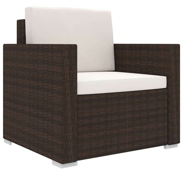 VidaXL Polyrattan Kerti Bútorszett - 11 részes