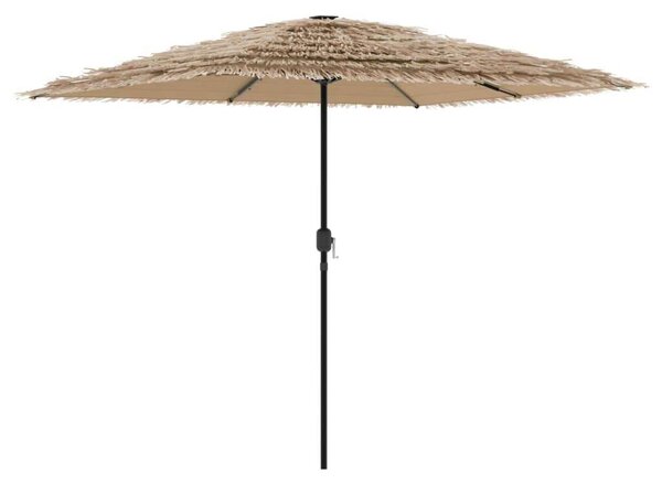 VidaXL Napernyő - Szalmatetős LED - 248cm