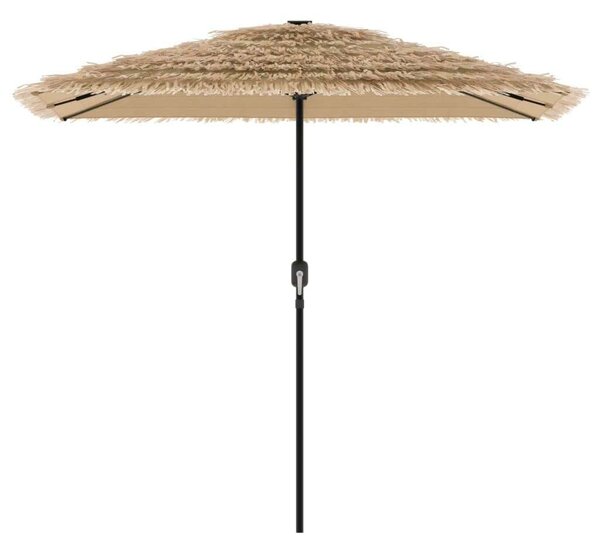 VidaXL Napernyő - Szalmatetős LED - 248cm