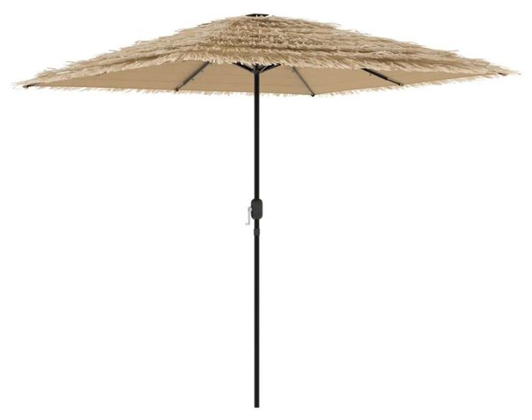 VidaXL Napernyő - Szalmatetős LED - 248cm