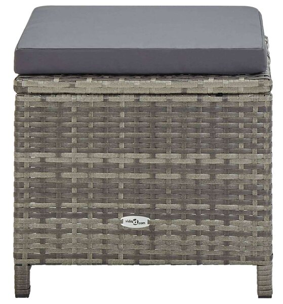 VidaXL Kültéri Polyrattan Étkezőgarnitúra - 9 részes