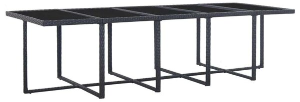 VidaXL Polyrattan Kültéri Étkezőszett - 15 részes