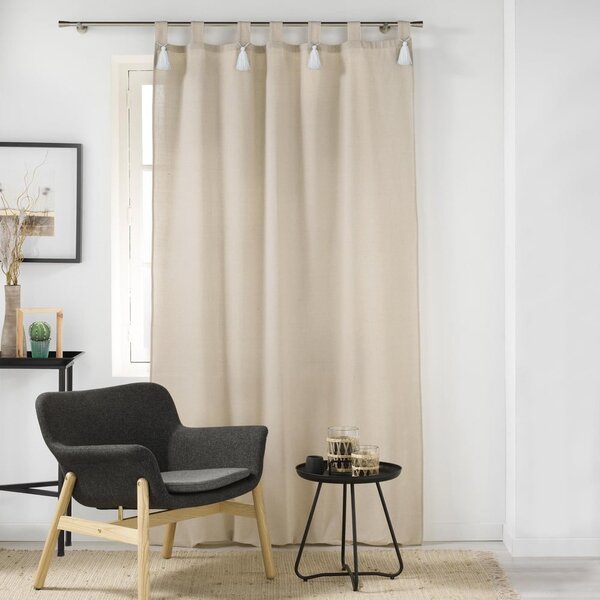 Bézs függöny 140x240 cm Cyrine – douceur d'intérieur