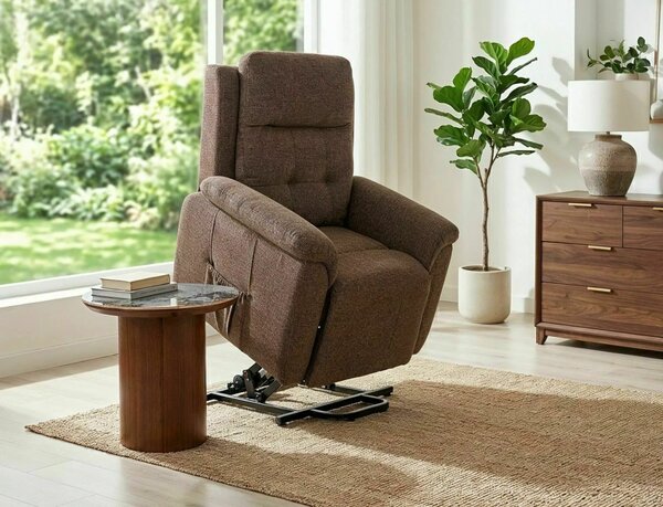 Morgan Raven Elektromos Felállás Segítő Relax Fotel Cappuccino