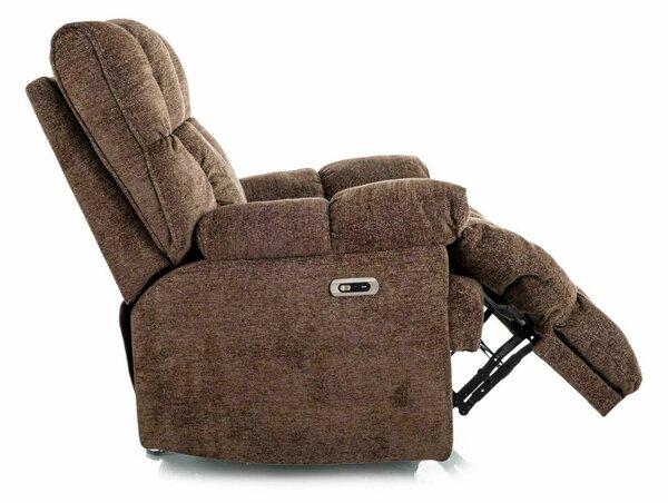 Homer elektromos relax fotel Raven cappuccino hintafunkcióval
