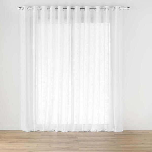 Fehér fényáteresztő függöny 400x240 cm Haltona – douceur d'intérieur