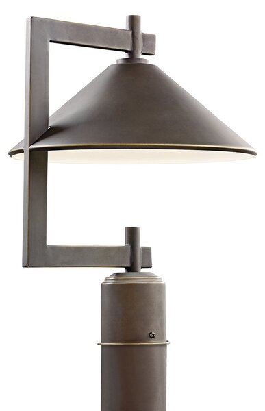 Kültéri Lámpa KICHLER, Ripley, dimmable, Bronz / Öreg Sárgaréz, Alumínium, Modern