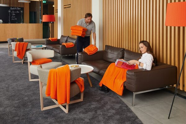 Daiber Fleece pokróc 130x170 cm JN950 - Limezöld | 130 x 170 cm