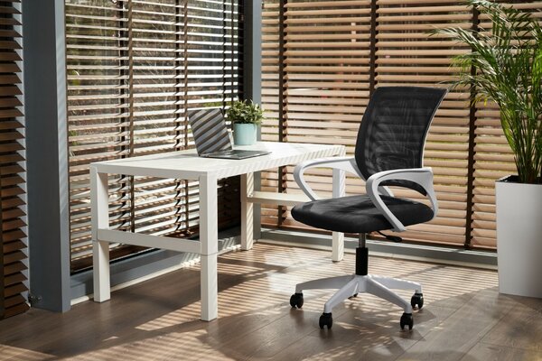 Jumi Smart ergonomikus irodai Forgószék - Fekete, Fehér