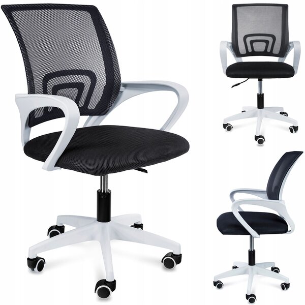 Jumi Smart ergonomikus irodai Forgószék - Fekete, Fehér