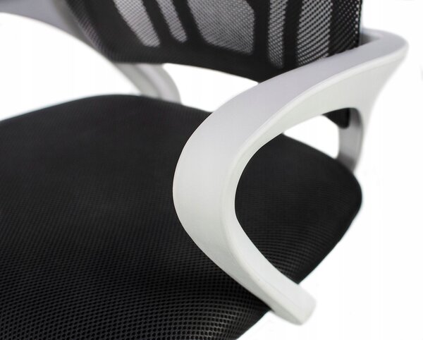 Jumi Smart ergonomikus irodai Forgószék - Fekete, Fehér