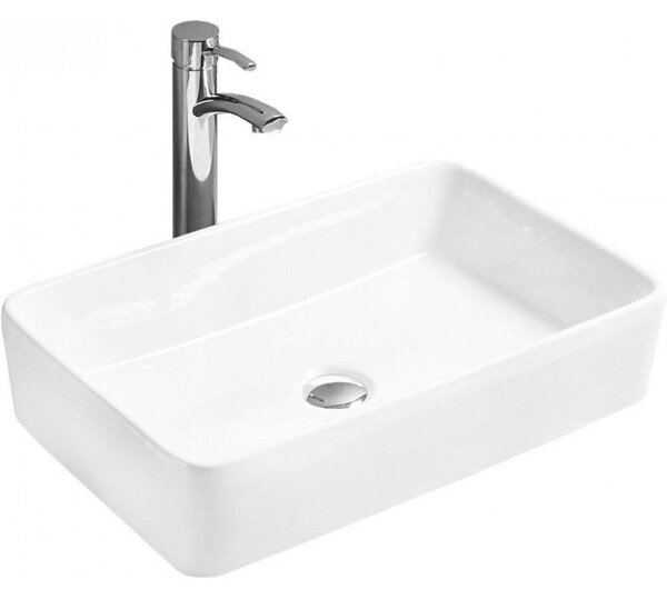 Mexen Catia mosdó felső szerelésű 61 x 41 cm, fehér - 21316100