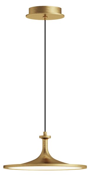 Függőlámpa Elstead, Issa, dimmable, Arany / Sárgaréz, Nappali, Alumínium, Vintage