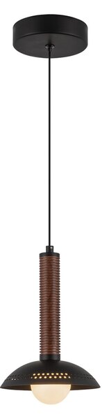 Függőlámpa Elstead, Arden, dimmable, Fekete, Nappali, Alumínium, Modern