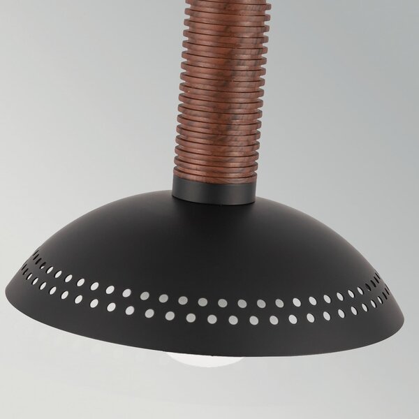 Függőlámpa Elstead, Arden, dimmable, Fekete, Nappali, Alumínium, Modern