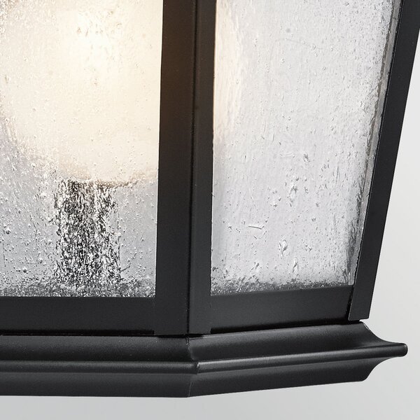 Kültéri Lámpa KICHLER, Mount Vernon, dimmable, Fekete, Alumínium
