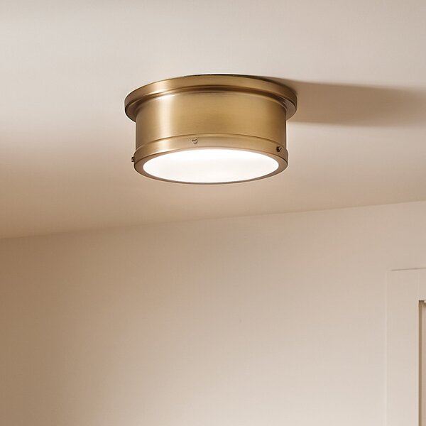 Mennyezeti Lámpa KICHLER, Serca, dimmable, Arany / Sárgaréz, Nappali, Fém