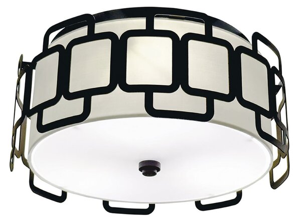 Mennyezeti Lámpa HINKLEY, Sabina, dimmable, Fekete, Nappali, Fém, Modern