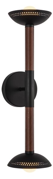 Fali Lámpa Elstead, Arden, dimmable, Fekete, Nappali, Alumínium, Modern