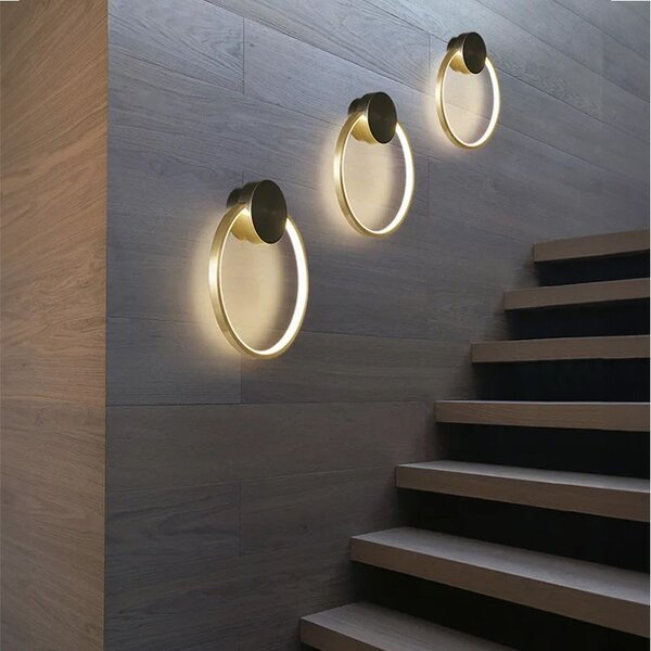 Fali lámpa LED APP1385-CW OLD GOLD 30cm
