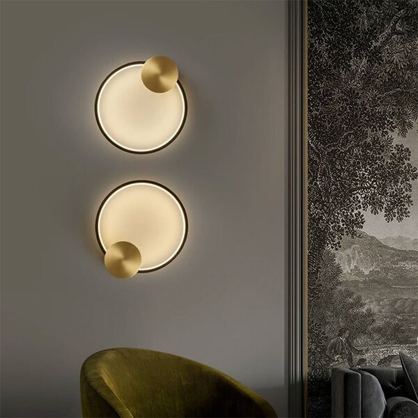 Fali lámpa LED APP1385-CW OLD GOLD 30cm