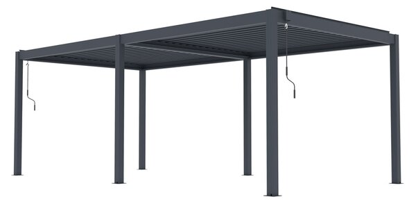 G21 Austin Premium 6x3 m bioklimatikus pergola, antracit alumínium