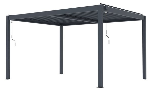 G21 Austin Premium 4x3 m bioklimatikus pergola, antracit alumínium