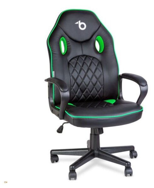 Delight BMD1116GR Gamer szék - Fekete/ Zöld