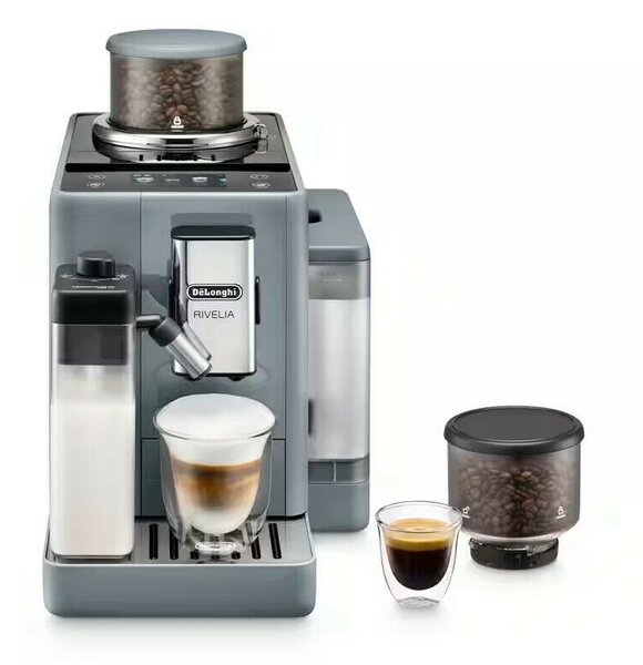 Delonghi Rivelia EXAM440.55.G Automata kávéfőző 1450 Watt - Fekete