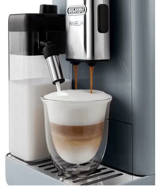 Delonghi Rivelia EXAM440.55.G Automata kávéfőző 1450 Watt - Fekete