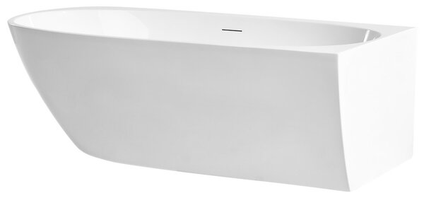 Sarokkád PARNAIBA Bal oldali 170 x 80 cm Fehér