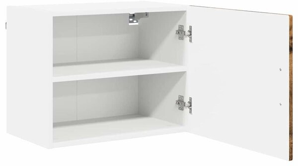 VidaXL Konyhaszekrény polcokkal 2 pcs Öreg fa 50 x 31 x 40 cm Faanyag