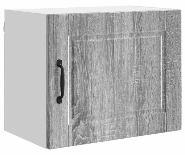 VidaXL Fali Szekrény PORTO 2 pcs Szürke Sonoma 50 x 31 x 40 cm Faanyag