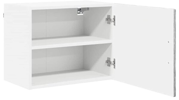 VidaXL Fali Szekrény PORTO 2 pcs Szürke Sonoma 50 x 31 x 40 cm Faanyag