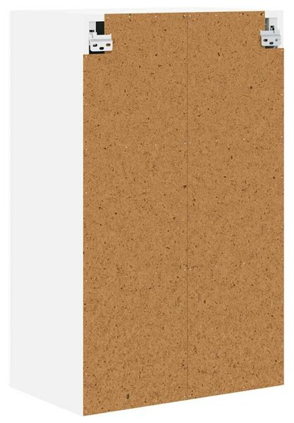 VidaXL Konyhaszekrény polcokkal ajtóval Fehér 50 x 31 x 80 cm Faanyag