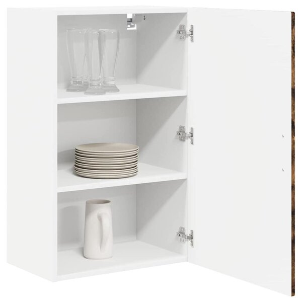 VidaXL Konyhaszekrény polcokkal Füstölt tölgy 50 x 31 x 80 cm Faanyag