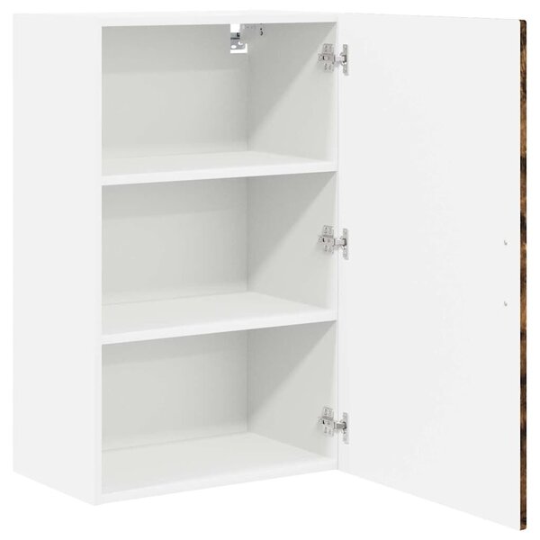 VidaXL Konyhaszekrény polcokkal Füstölt tölgy 50 x 31 x 80 cm Faanyag