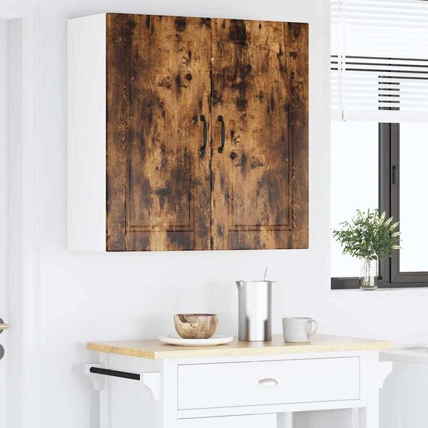 VidaXL Konyhaszekrény polcokkal Füstölt tölgy 80 x 31 x 80 cm Faanyag