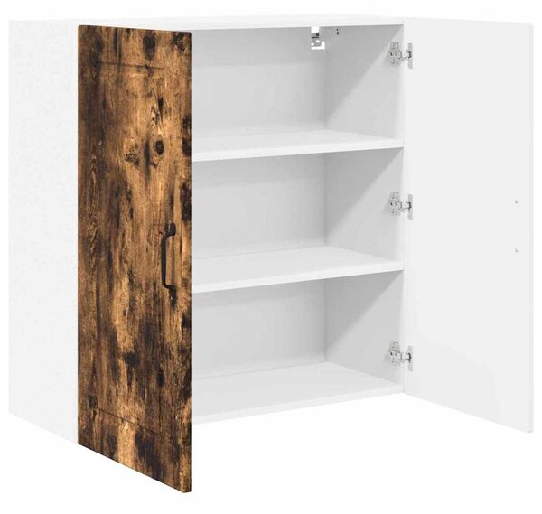 VidaXL Konyhaszekrény polcokkal Füstölt tölgy 80 x 31 x 80 cm Faanyag