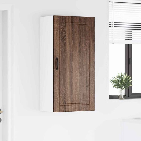 VidaXL Konyhaszekrény polcokkal Barna Tölgy 50 x 31 x 100 cm Faanyag