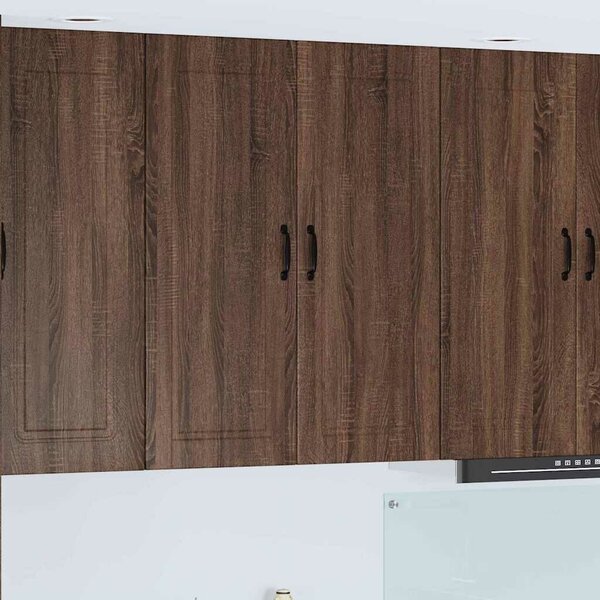 VidaXL Konyhaszekrény polcokkal Barna Tölgy 80 x 31 x 100 cm Faanyag
