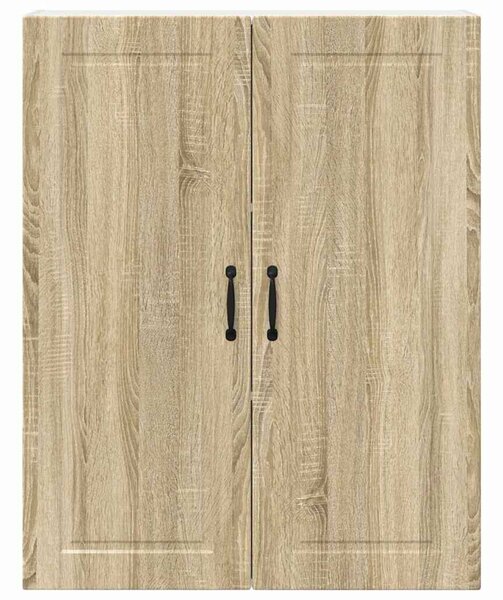 VidaXL Konyhaszekrény polcokkal Sonoma tölgy 80 x 31 x 100 cm Faanyag