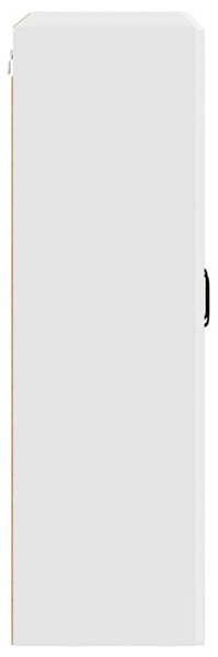 VidaXL Fali konyhaszekrény polcokkal Fehér 80 x 31 x 100 cm Faanyag