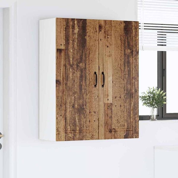 VidaXL Konyhaszekrény polcokkal Öreg fa 80 x 31 x 100 cm Faanyag