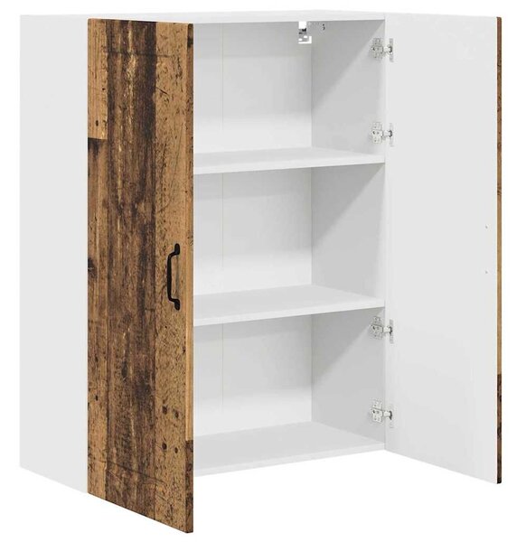 VidaXL Konyhaszekrény polcokkal Öreg fa 80 x 31 x 100 cm Faanyag