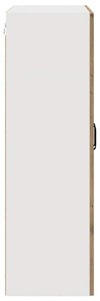 VidaXL Konyhaszekrény polcokkal Artisan tölgy 80 x 31 x 100 cm Faanyag