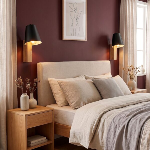 Fali lámpa LOFT APP1279-1W BLACK