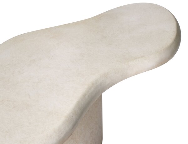 Dohányzóasztal CONZA 57 cm 120 cm Bézs